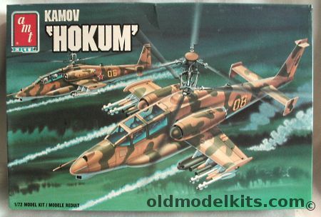 AMT 1/72 Kamov KA-50 Black Shark 'Hokum', 8852 plastic model kit